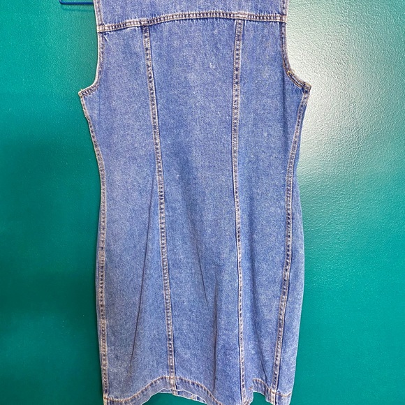 Vintage Denim Sleeveless Dress - Picture 5 of 5